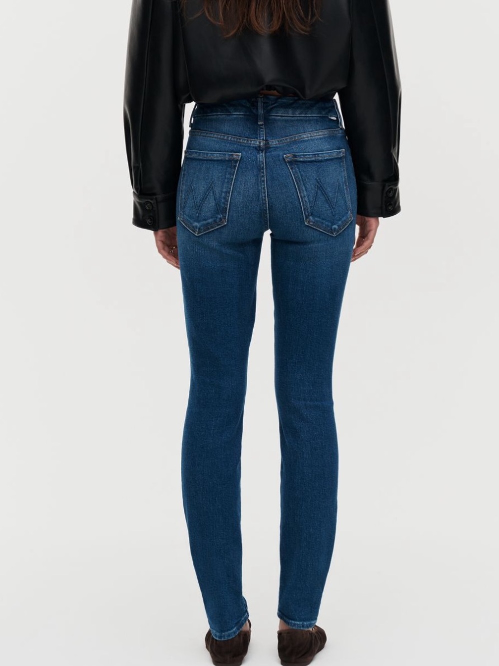 MOTHER- High Waisted Looker Ankle Fray